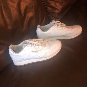 Reebok white shoes